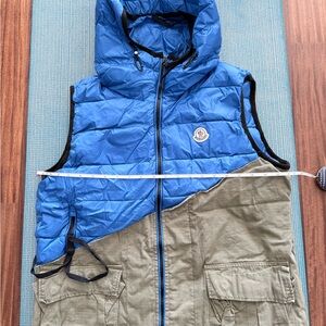 Greg Lauren Moncler collaboration down vest M